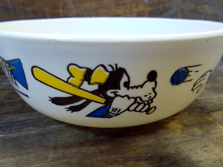 画像: ct-121218-35 Mickey Mouse / Eagle 60's-70's Cereal Bowl & Juice Tumbler