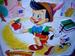 画像: ct-111229-27 Pinocchio / Aladdin 60's Lunchbox