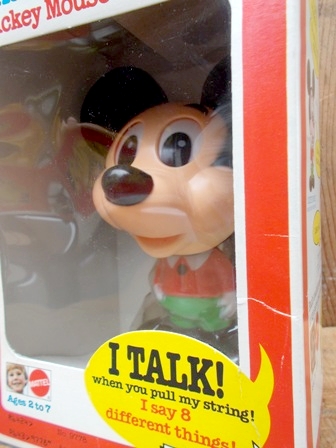 画像: ct-120724-01 Mickey Mouse / Mattel 1976 Chatter Chums (Box)