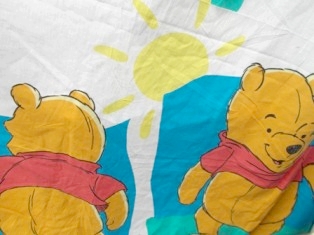 画像3: ct-120117-04 Winnie the Pooh / 90's Flat sheet