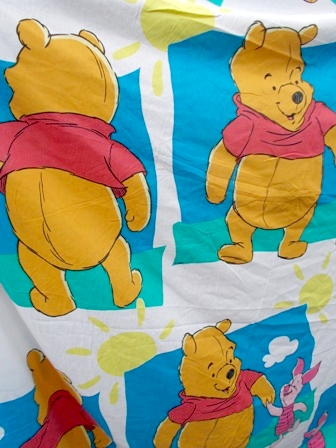 画像4: ct-120117-04 Winnie the Pooh / 90's Flat sheet