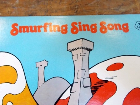 Smurfing Sing Song Record 