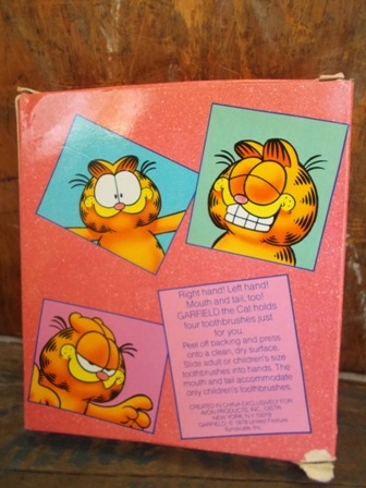画像: ct-130319-30 Garfield / 70's Toothbrush Holder