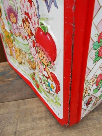 画像: ct-121107-04 Strawberry Shortcake / Araddin 80's Metal Lunchbox