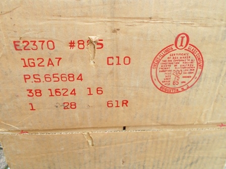 画像: dp-120523-03 Coca Cola / 50's-60's 1 Gallon soda fountain syrup Paper Box