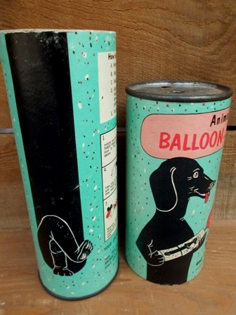 画像: dp-120802-03 50's Animal Balloon-Craft can