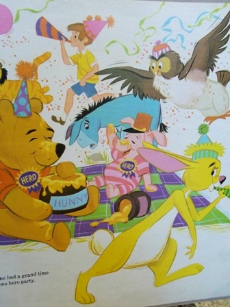 画像: ct-121127-17 Winnie the Pooh / 60's "Pooh and the blustery day" Record