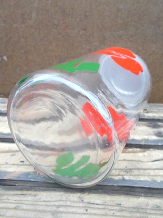画像: kt-130509-06 Anchor Hocking / 70's Poppy Glass Jar