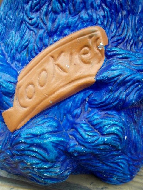 画像: ct-130607-03 Cookie Monster / 70's Ceramic Cookie Jar
