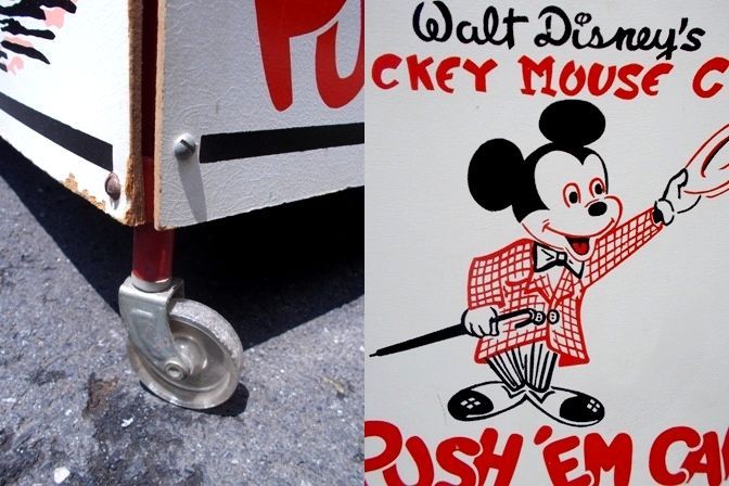画像: ct-130514-11 Mickey Mouse Club / 50's-60's Push'em Car