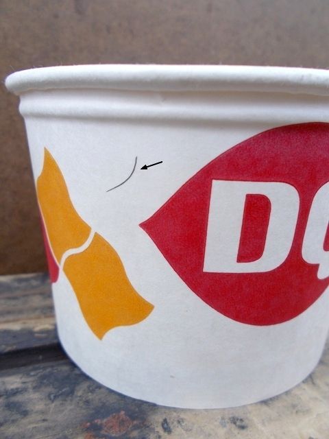 画像: dp-100626-19 Dairy Queen / 1970's Paper Cups Set