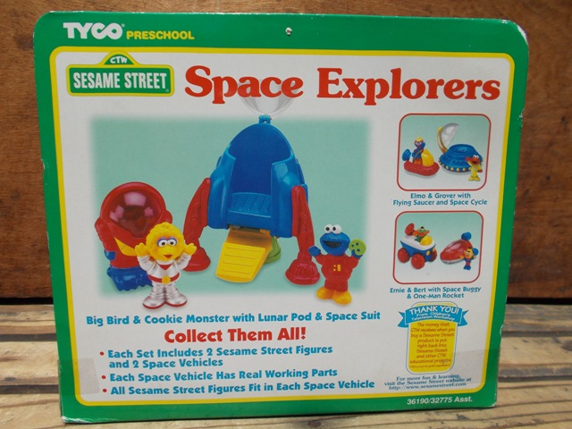 画像: ct-806-09 Sesame Street / Tyco 90's Space Explorers