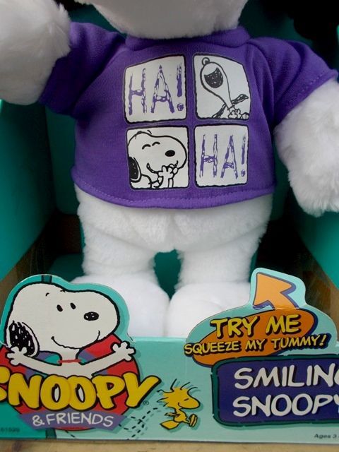 画像: ct-130716-63 Joe Cool / Hasbro 90's Smiling Snoopy Plush doll