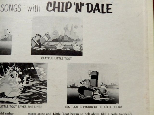 画像: ct-130903-21 Little Toot with Chip 'N' Dale / 60's Record