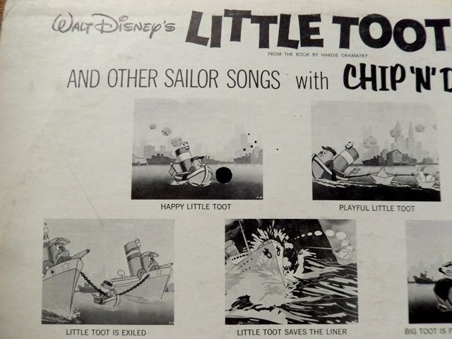 画像: ct-130903-21 Little Toot with Chip 'N' Dale / 60's Record