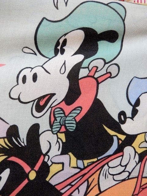 画像: ct-121112-07 Mickey Mouse & Horace Horsecollar / 80's Single Sheet (Box)