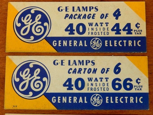 画像2: dp-425-02 General Electric / 50's Price tag