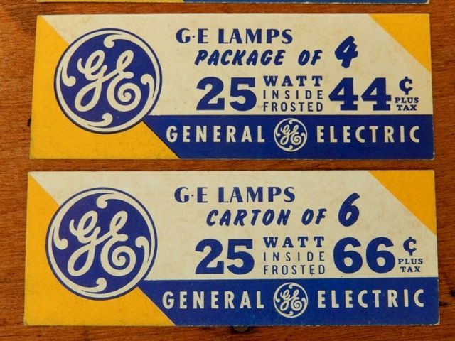 画像3: dp-425-01 General Electric / 50's Price tag