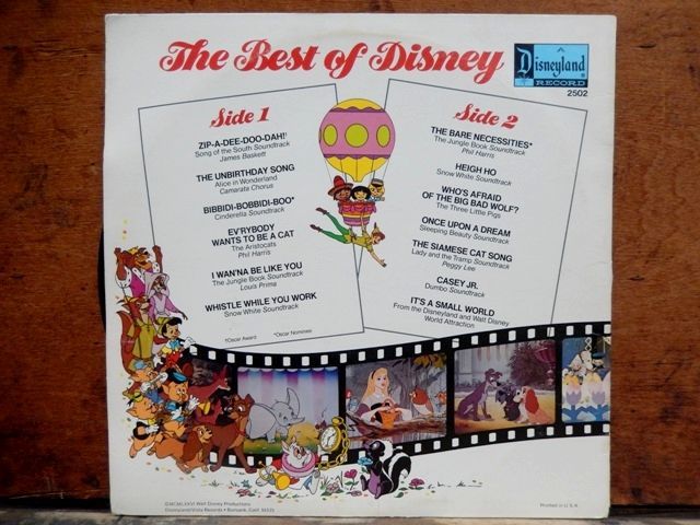 画像: ct-130903-27 The Best of Disney Volume One / 70's Record