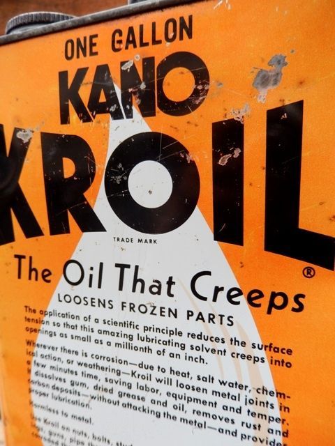 画像: dp-131007-01 KANO KROIL / Vintage Oil can