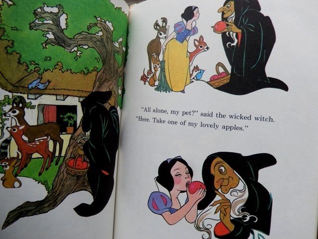 画像: bk-131022-02 Snow White and the Seven Dwarfs / 70's Picture Book
