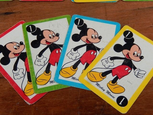 画像: ct-131022-22 Walt Disney / Whitman 1949 Donald Duck Card Game