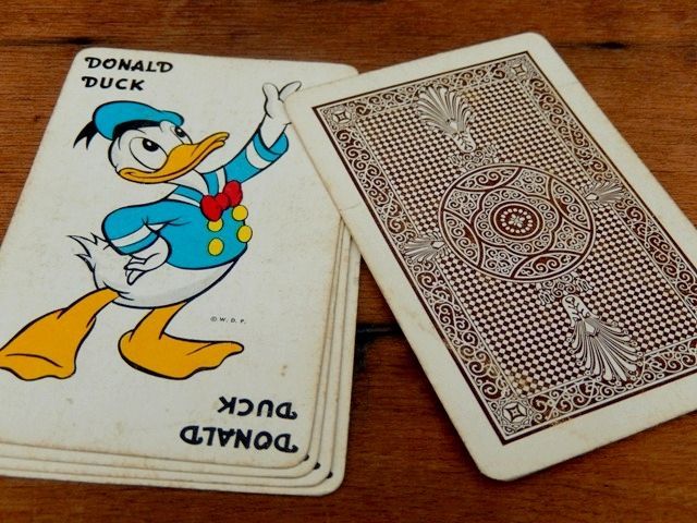 画像: ct-131022-22 Walt Disney / Whitman 1949 Donald Duck Card Game