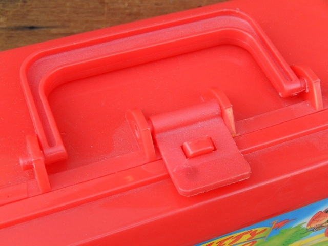 画像: ct-131121-10 Mickey Mouse & Pluto / Aladdin 90's Plastic Lunchbox