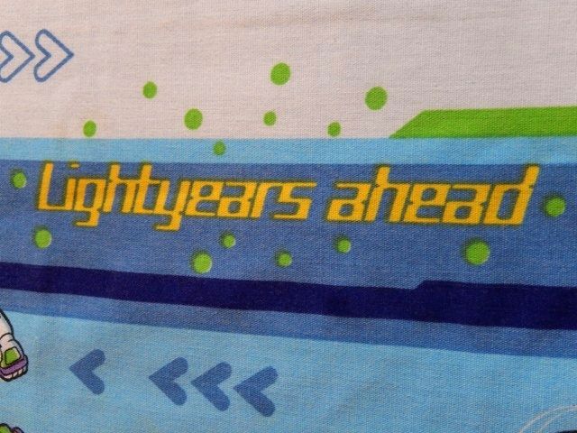 画像: ct-131211-05 Buzz Lightyear / 90's Flat Sheet (Twin)