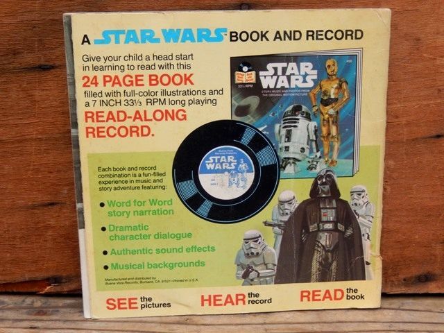 画像: ct-131210-08 STAR WARS / The Empire Strikes Back Book and Record