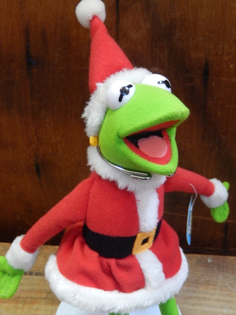 画像: ct-131217-28 Kermit / 2001 Plush doll "Santa"