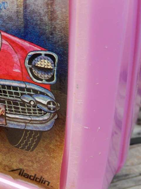 画像: ct-131121-12 Mickey Mouse & Minnie Mouse / Aladdin 90's Plastic Lunchbox