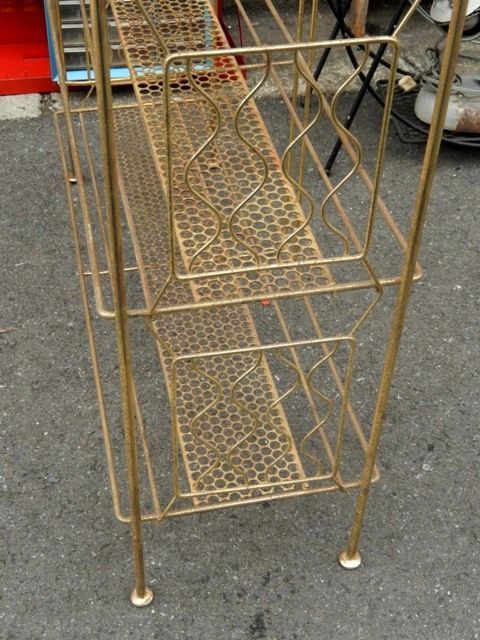 画像: dp-131022-12 Vintage Gold Wire Rack