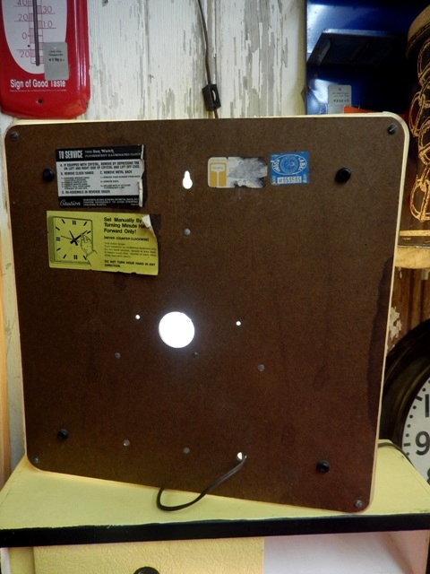 画像: dp-120705-47 Quaker State / 60's Light Up Sign Clock