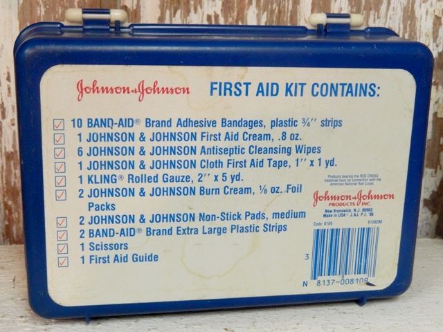 画像: dp-140201-03 Johnson & Johnson / 80's First Aid Kit