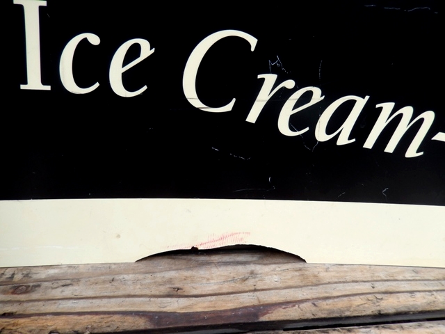 画像: dp-140116-01 Perry's Ice Cream / Vintage W-side Plastic sign