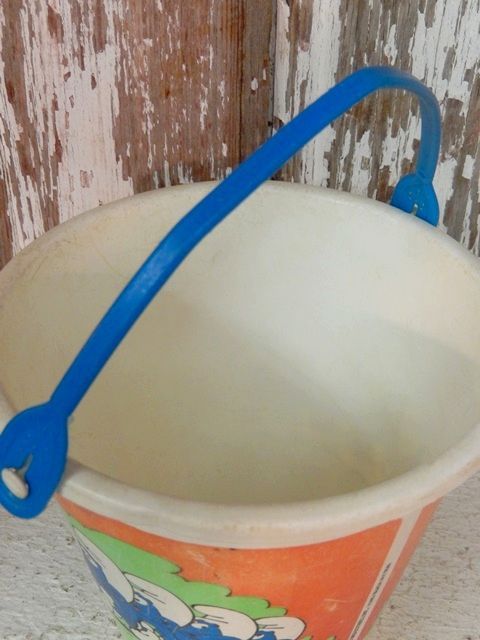 画像: ct-140509-33 Smurf / 80's Plastic Bucket