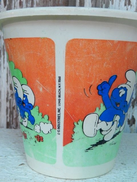 画像: ct-140509-33 Smurf / 80's Plastic Bucket