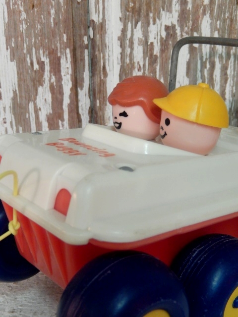 画像: fp-140701-01 Fisher-Price / 1974-1979 Bouncing Buggy #122