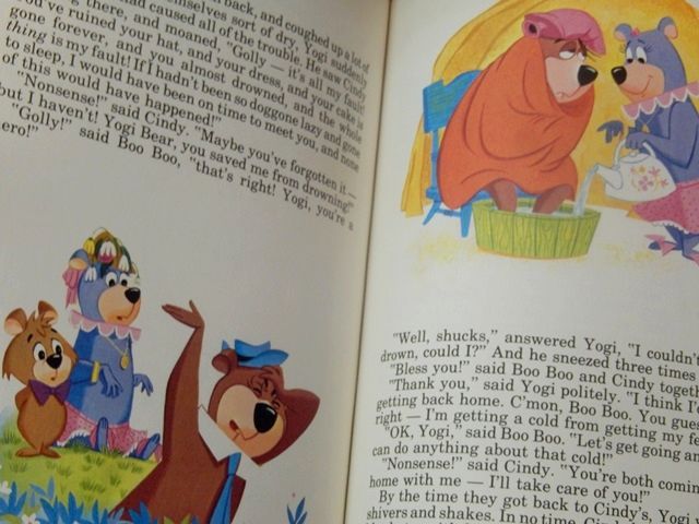 画像: bk-140610-12 Yogi Bear / 1974 Story Book