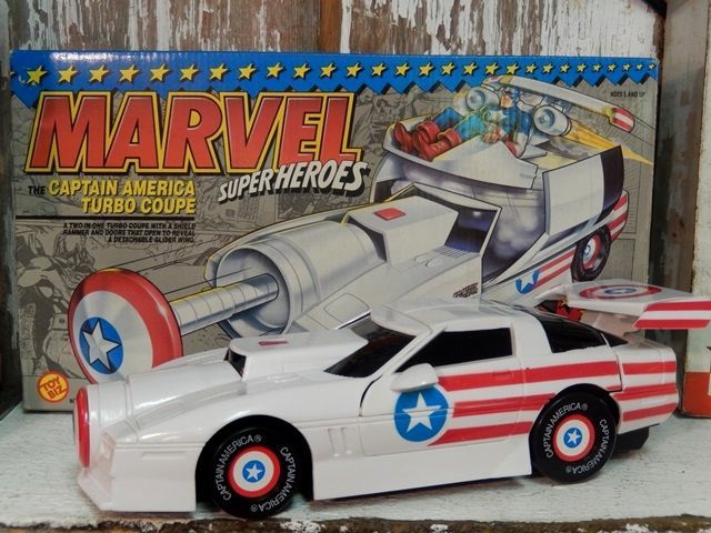 ct-140708-03 Captain America / TOYBIZ 1990 Turbo Coupe - Jack's Mart