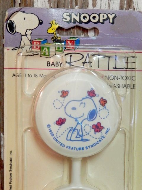 画像2: ct-140909-09 Snoopy / Danara 80's Baby Rattle