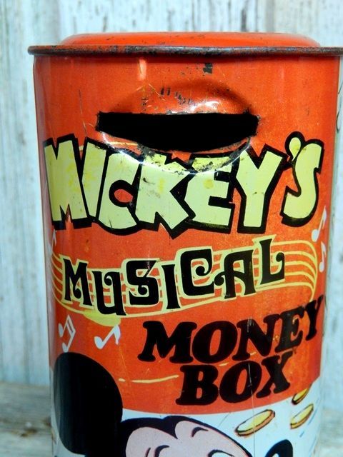 画像: ct-141014-15 Disney / Combex 60's-70's Mickey's Musical Money Box
