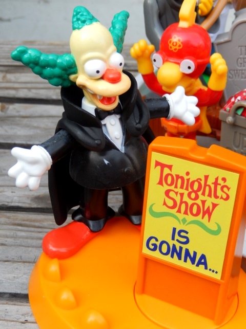 画像: ct-141007-02 the Simpsons / Burger King 2001 Spooky Light-Ups Meal Toy Complete set