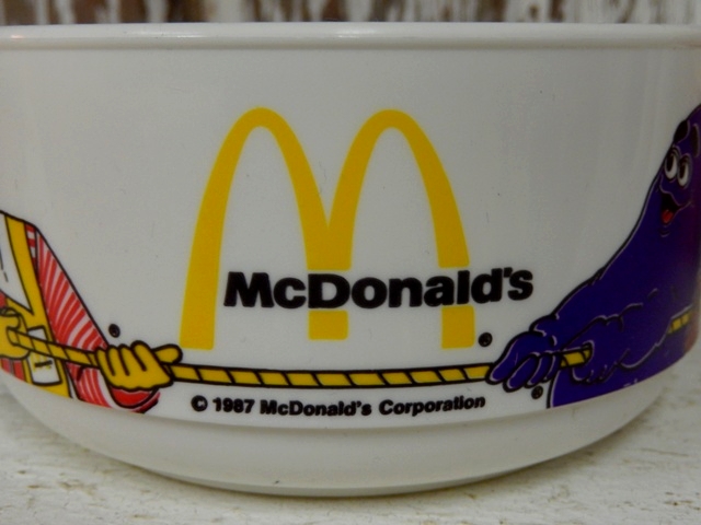 画像: ct-140211-51 McDonald's / 80's Plastic Bowl
