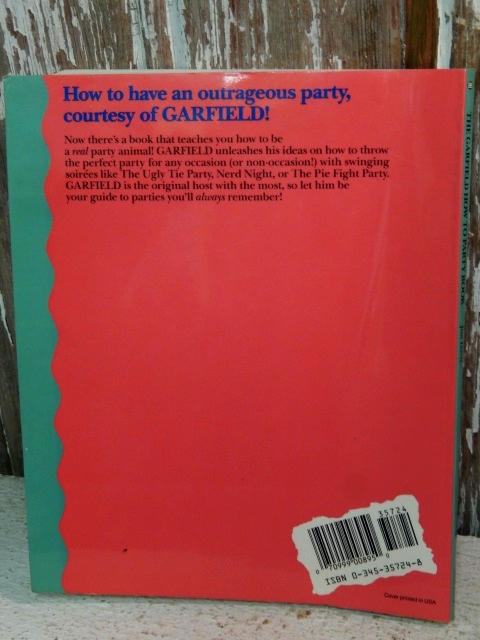 画像: ct-130319-71 Garfield / 80's How to Party Book