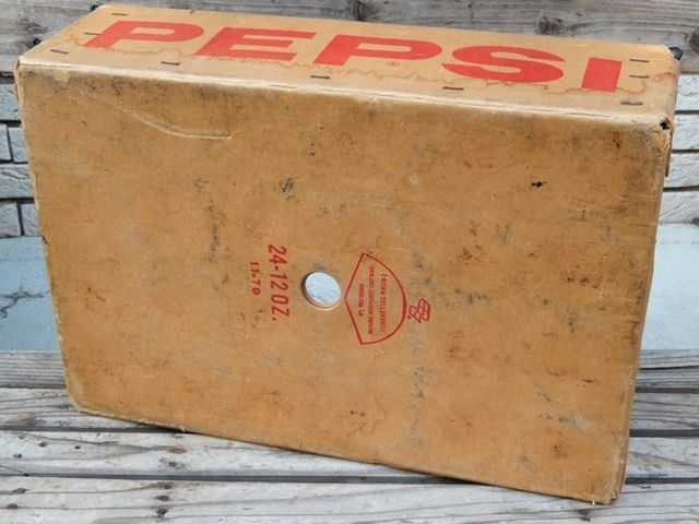 画像: dp-141201-08 Pepsi / 70's Cardboard Box