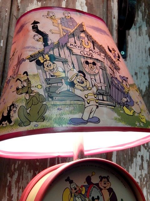 画像: ct-141216-22 Mickey Mouse Club / 60's Lamp