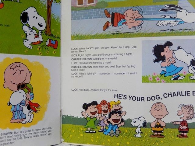 画像: ct-150120-27 "HE'S YOUR DOG, CHARLIE BROWN" / 1978 Record
