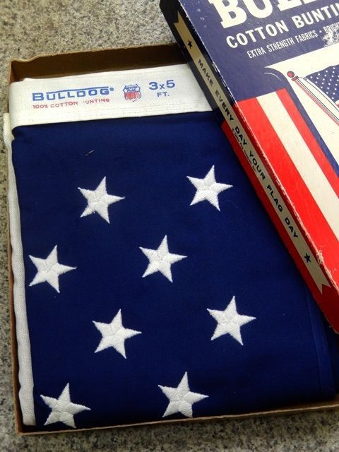 画像: dp-150201-02 60's〜 U.S.A Flag (Flag of the United States) Box
